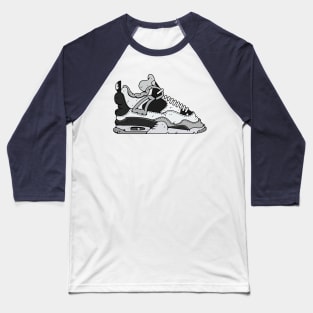 Air Jordan 4 Retro Military Black Baseball T-Shirt